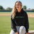 VAULTED Softball Cropped Fleece Hoodie