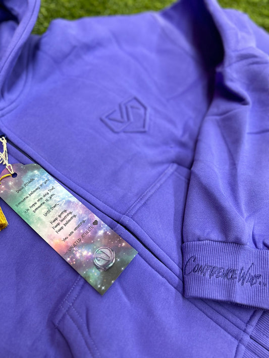 Andromeda Zip Hoodie | Premium Oversized Athlete Hoodie | VAULTED Athlete