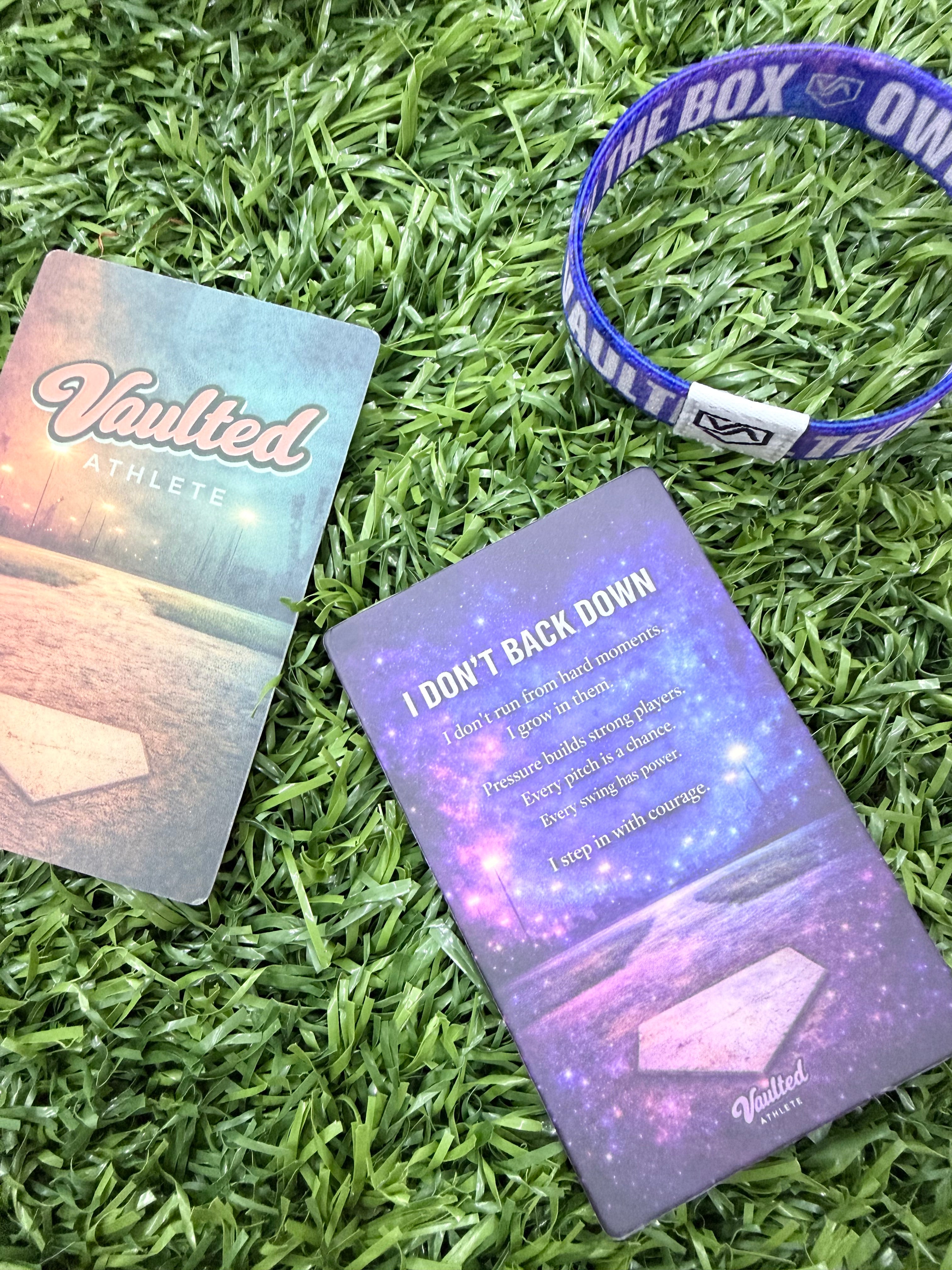 VAULTED TAP Affirmation Band | Softball & Baseball Athlete NFC Wristband
