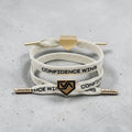Confidence Wins Bracelet – Cream White | VAULTED Athlete