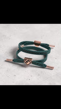 Confidence Wins Bracelet – Deep Teal | VAULTED Athlete