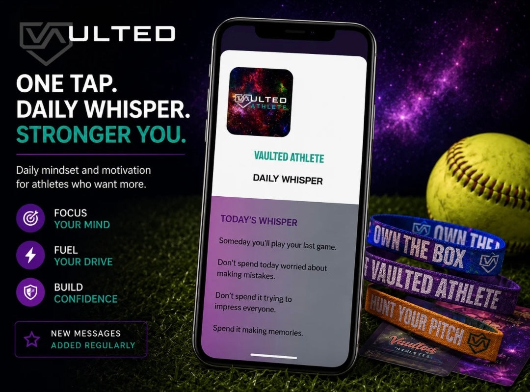 VAULTED TAP Affirmation Band | Softball & Baseball Athlete NFC Wristband