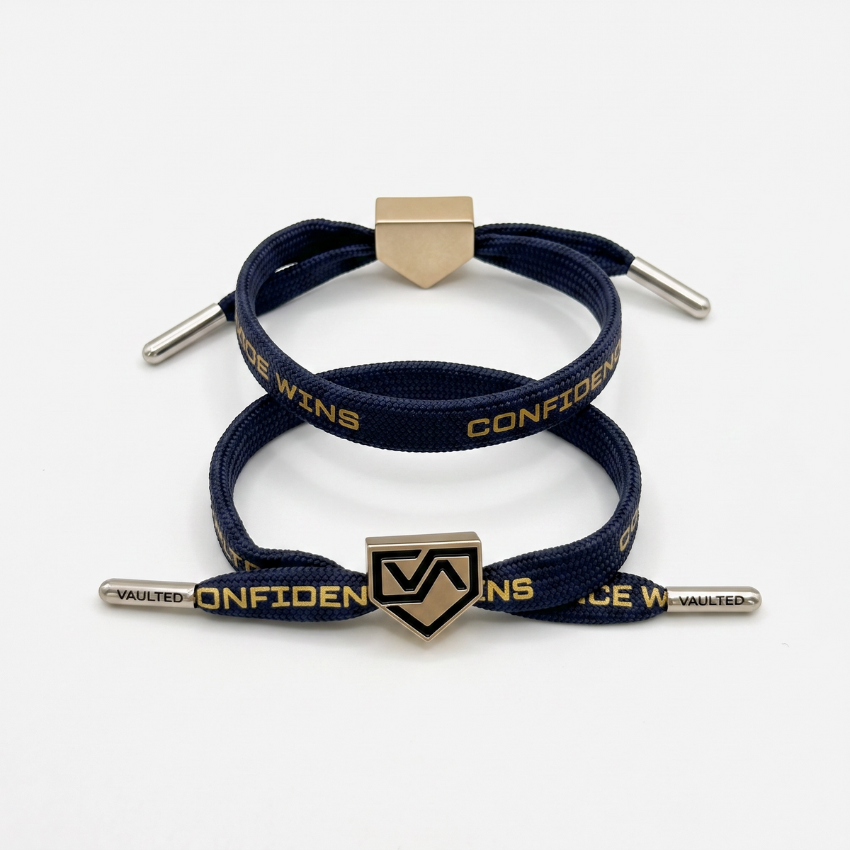 Confidence Wins Bracelet – Navy Blue | VAULTED Athlete