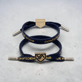 Confidence Wins Bracelet – Navy Blue | VAULTED Athlete