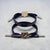 Confidence Wins Bracelet – Navy Blue 