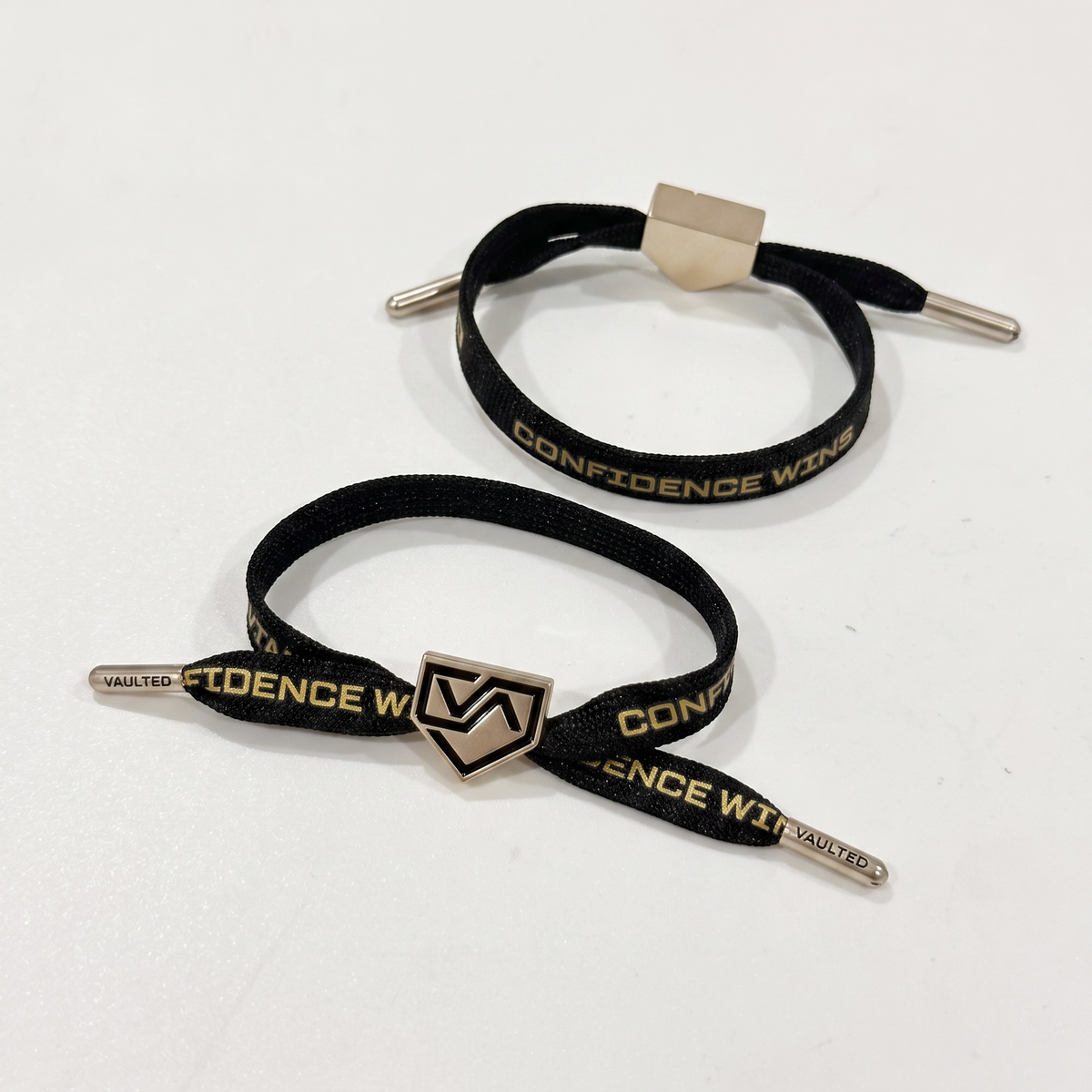 Eclipse Confidence Wins Wrap Bracelet – Black & Gold