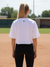 VAULTED Softball Performance Crop Tee