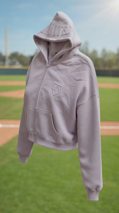 Luna Zip Hoodie Zip Hoodie | Premium Oversized Athlete Hoodie | VAULTED Athlete
